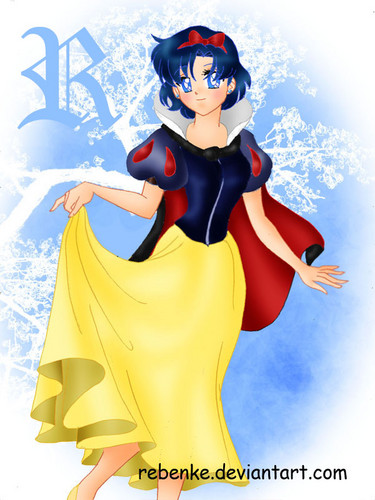  Sailor Mercury as Snow White