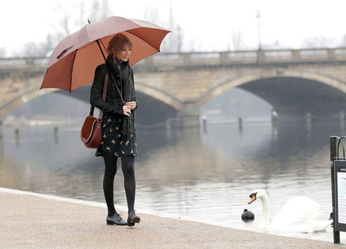 Taylor Swift Visits Hyde Park in London