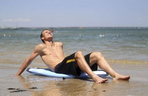  Tomas Berdych समुद्र तट 2012