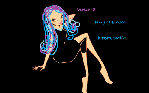  violett the fairy of the sea