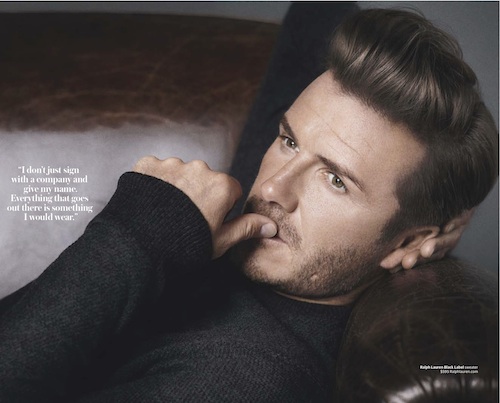 WSJ Magazine David Beckham