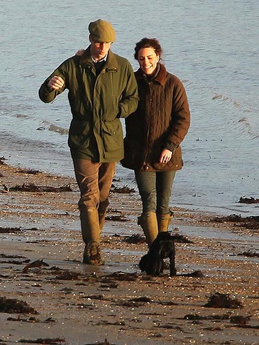  William and Kate with new dog