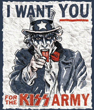  ☆ 吻乐队（Kiss） Army ☆