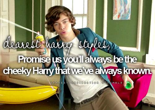  Dearest Harry Styles
