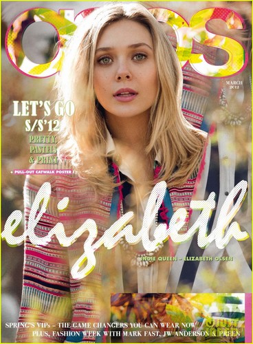  Elizabeth Olsen Covers 'Asos' March 2012