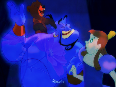  Genie, Koda and Công chúa Anastasia