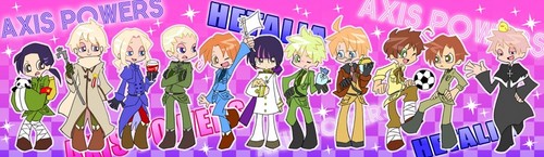  Hetalia in the Panty and Stock art style!