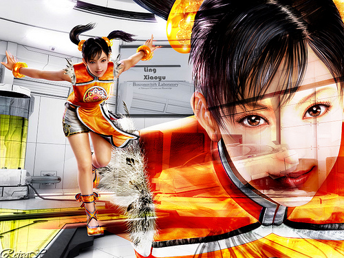 Ling Xiaoyu from Tekken 6
