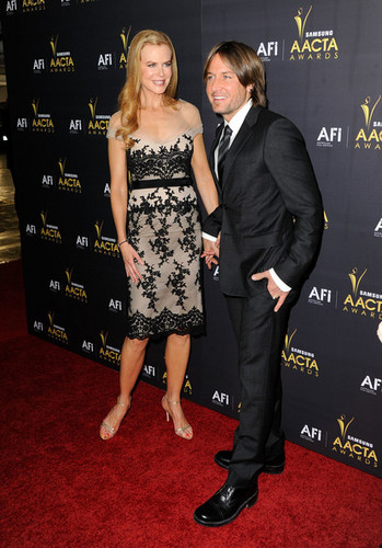 Nicole and Keith - Australian Academy Of Cinema And Television Arts' 1st Annual Awards 
