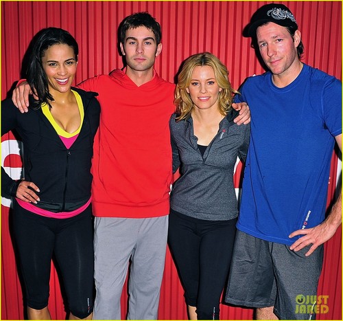  Paula Patton & Chace Crawford: 'Sport Of Fitness' Campaign Launch!
