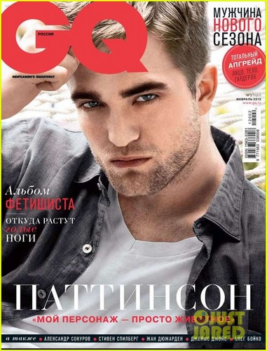 Robert Pattinson Covers 'GQ Russia' February 2012