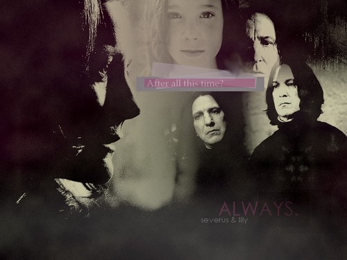  Severus and Lily fond d’écran