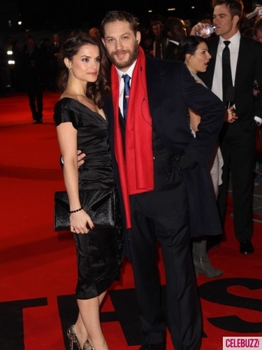  Tom Hardy attends the UK premiere of 'This Means War' at ODEON Kensington on January 30, 2012 in Lon
