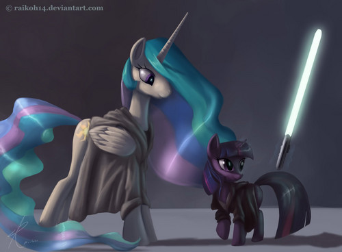  Use the force, young Twilight Sparkle
