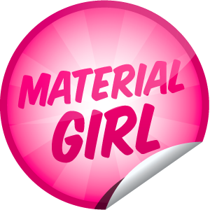  material girl sticker