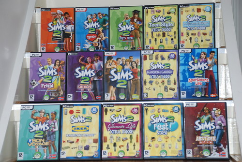 All sims 2 games