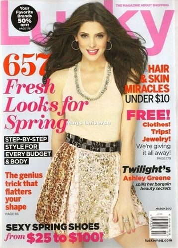  Ashley Greene Lucky Magazine March 2012