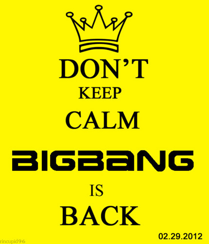  BIG BANG IS BACK!!