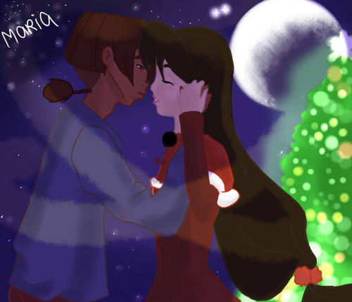  navidad kiss