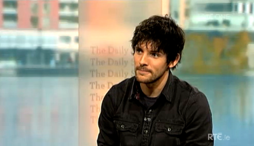  Colin 모건 on RTÉ's 'The Daily Show'