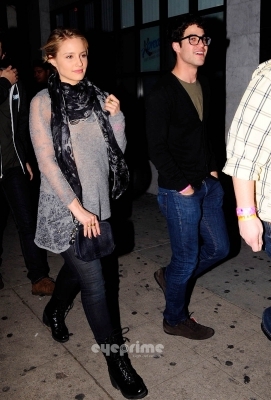  Darren Dianna Agron and Joey Richter spotted leaving El Rey Theater in Hollywood 02/02/12