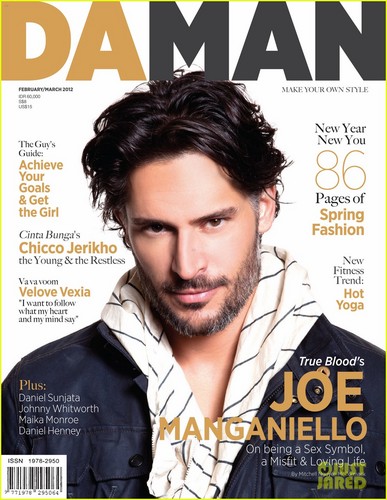  Joe Manganiello Covers 'Da Man' Magazine