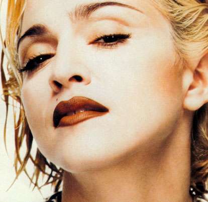  Madonna,Modelling for jean paul gaultier (what she wears in the blond ambition tour)