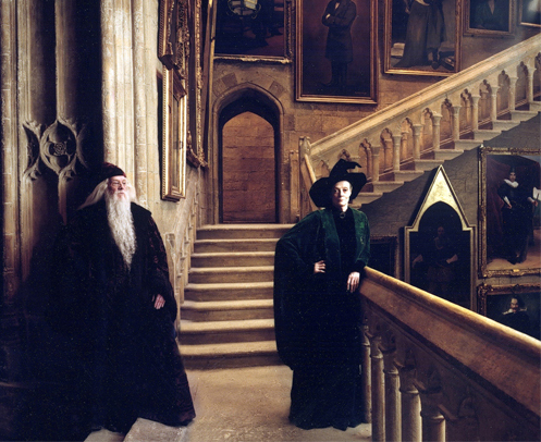  Minerva and Dumbledore