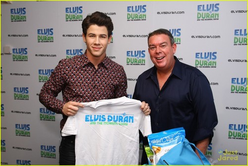 Nick Jonas Drops by The Elvis Duran Morning Show