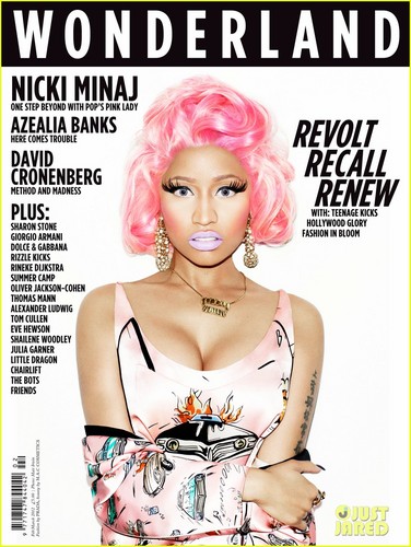 Nicki Minaj Covers 'Wonderland' February/March 2012