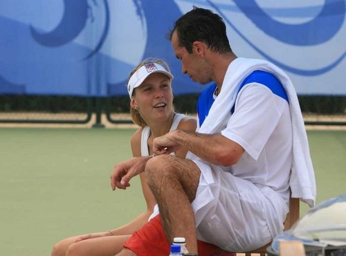 Radek said : Nicole want come back playing on tennis..