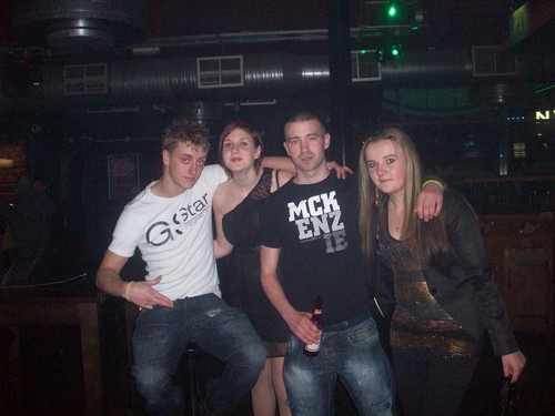  Ryan, Charlotte, Danny & Me On A Nite Out In BFD ;) 100% Real ♥