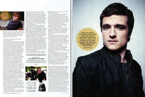  Scans of THG Feature in The Hollywood Reporter