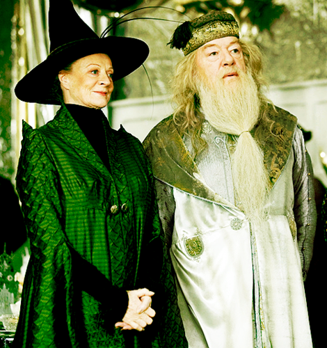  With Dumbledore