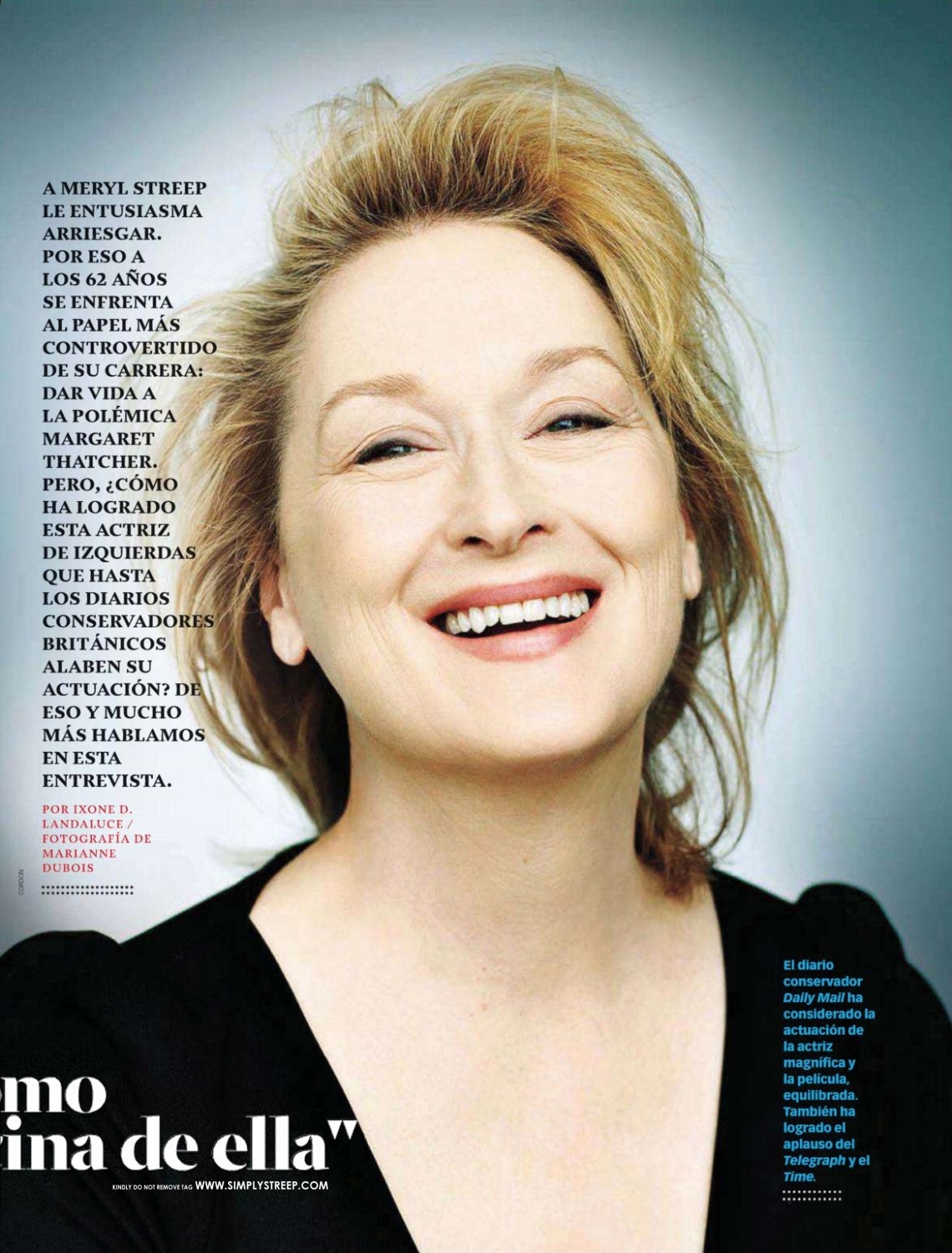 XL Semanal Magazine (December 2011) - Meryl Streep Photo (28741536 ...