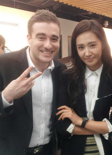 Yuri @ Late Show with David Letterman Backstage 