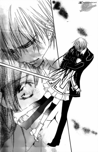  image of the newest vampire knight chapter