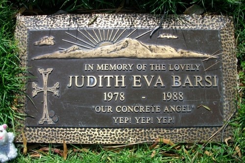 judith eva barsi(June 6, 1978 – July 25, 1988) 