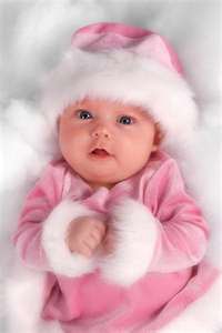  little baby dressed up az mrs clause