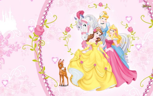  Cinderella, Belle and Aurora