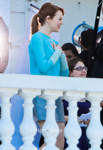  Emma Stone seen during a Photoshoot in Rio, Feb 5
