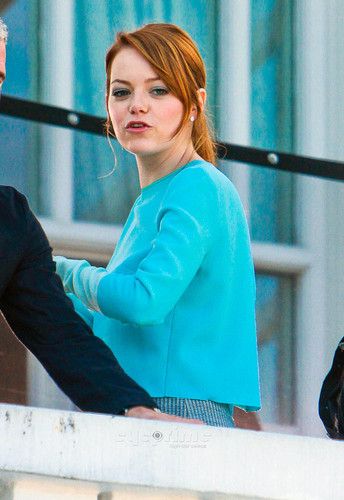 Emma Stone seen during a Photoshoot in Rio, Feb 5
