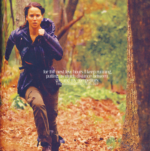  Katniss running