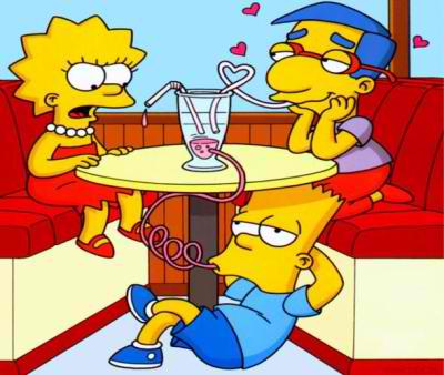 Milhouse, Lisa, and Bart