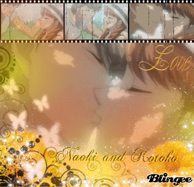  Naoki and Kotoko kiss♥