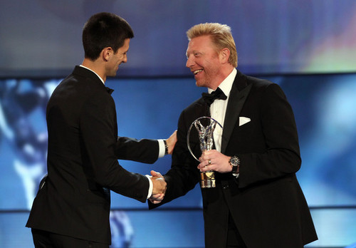 Novak Djokovic - "Laureus World Sports Awards" - (award show/06.02.2012) 