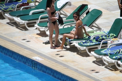  Selena-Wearing a Bikini in Rio de Janeiro, Brazil Feb 4