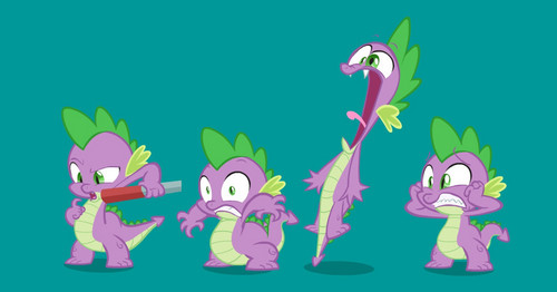  Spike poses