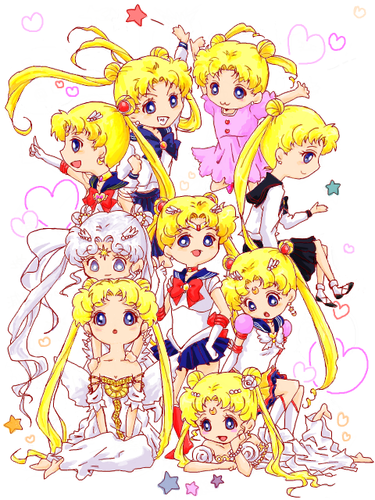 The Many Forms of Sailor Moon