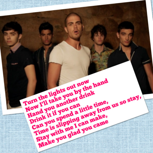 The Wanted (Glad you came)